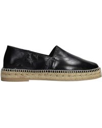 Ami Paris - Leather Espadrilles - Lyst