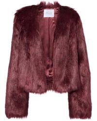 Galvan London - Manouchi Faux Fur Jacket - Lyst