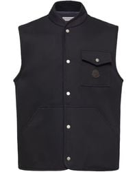Moncler - Catoctin Logo Patch Gilet - Lyst