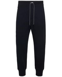 Emporio Armani - Elasticated Waist Drawstring Track Pants - Lyst