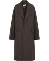 Maison Margiela - Oversized Check Cocoon Coat - Lyst