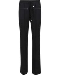 Courreges - Courrèges Interlock Drawstring Bootcut Pants - Lyst