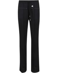 Courreges - Courrèges Interlock Drawstring Bootcut Pants - Lyst