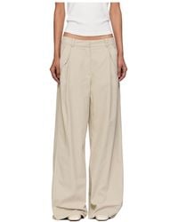St. Agni - Wide-Leg Casual Pants - Lyst