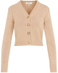 Chloé - Chlo Buttoned V-Neck Cardigan - Lyst