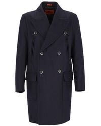 Barena - Navale Double-Breasted Coat - Lyst