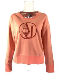 Armani Jeans - Round-Neck Long-Sleeved Sweater - Lyst