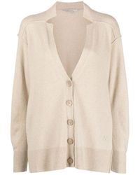 Stella McCartney - Long-Sleeved V-Neck Cardigan - Lyst