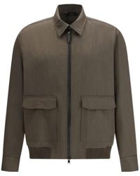 Brioni - Zip-Up Pocket Detail Jacket - Lyst