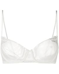 La Perla - Floral-Embroidered Bra - Lyst