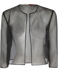 Max Mara - Short Shawl Jacket - Lyst