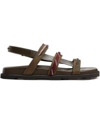 Moncler - Vera Isla Strappy Flat Sandals - Lyst