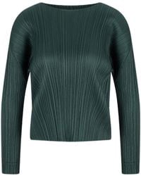 Pleats Please Issey Miyake - Pleats Please Issey Miyake Monthly Colors: December Cardigan - Lyst