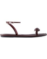 Magda Butrym - Rose Leather Sandals - Lyst