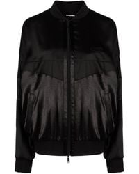 DSquared² - Shine-Effect Zipped Bomber Jacket - Lyst