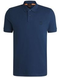 BOSS - Logo Patch Short Sleeved Polo Shirt - Lyst