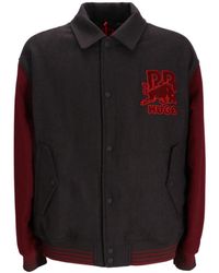 BOSS - Hugo Two-Toned Button-Up Jacket - Lyst