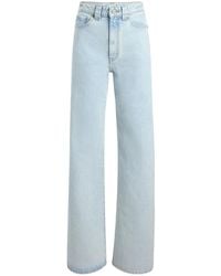 KHAITE - Dane Wide-Leg Jeans - Lyst