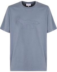 Maison Kitsuné - Short Sleeve T-Shirt - Lyst