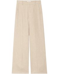 Zadig & Voltaire - Pinstripe Wide-Leg Trousers - Lyst