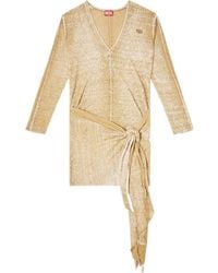 DIESEL - M-Eganknot Knitted Dress - Lyst