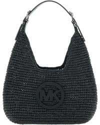 MICHAEL Michael Kors - Logo Patch Hobo Bag - Lyst