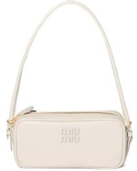 Miu Miu - Leather Pouch - Lyst