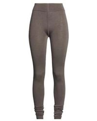 Rick Owens - High-Waisted Form-Fitting Knit Leggings - Lyst