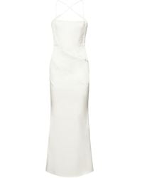 16Arlington - Sleeveless Dress With A Scoop Neck - Lyst