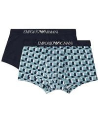 Emporio Armani - Elastic Waist Underwear Two-Piece - Lyst