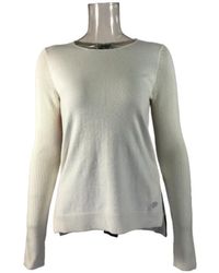 Armani Jeans - Round-Neck Long-Sleeved Sweater - Lyst