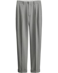 Dior - Pleated Tapered Pants - Lyst