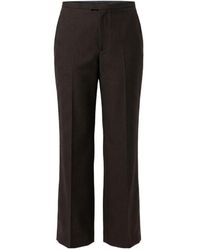 Gucci - Pinstripe Wool Mohair Pants - Lyst