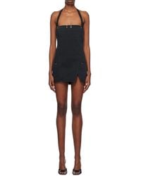 Dion Lee - Rivet-Embellishment Cotton Mini Dress - Lyst