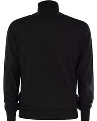 Fedeli - Turtleneck Knitted Jumper - Lyst