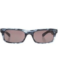 Balenciaga - Eyewear Rectangle Frame Sunglasses - Lyst