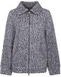D.exterior - Sequin-Embellished Casual Jacket - Lyst