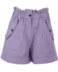 KENZO - K Patch High-Rise Shorts - Lyst
