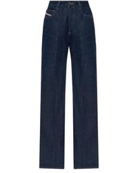 DIESEL - 1971 D-Sent Wide-Leg Jeans - Lyst