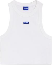 BOSS - Solid Color Tank Top - Lyst