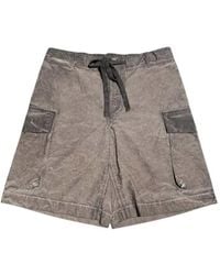 Uma Wang - Drawstring Cargo Shorts - Lyst