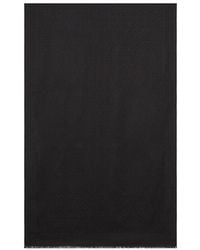 Ferragamo - Ferragamo Gancini-Jacquard Fringed Edge Scarf - Lyst