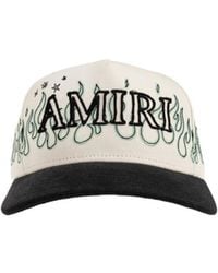 Amiri - Flame-Embroidered Baseball Cap - Lyst