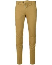 PT01 - Pt Torino Superslim Pleated Pants - Lyst