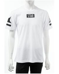 Hydrogen - Round-Necked Logo T-Shirt - Lyst