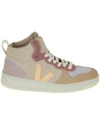 Veja - V-15 High-Top Sneakers - Lyst