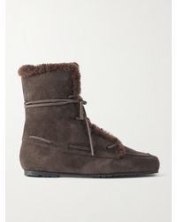Aeyde - Paul Shearling Ankle Boots - Lyst