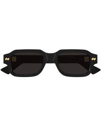 Bottega Veneta - Eyewear Rectangle Frame Sunglasses - Lyst