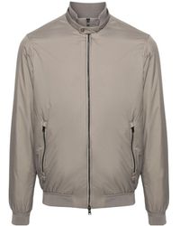 Herno - Zip-Up Bomber Jacket - Lyst