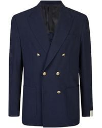 Eleventy - Long-Sleeved Suit Jacket - Lyst